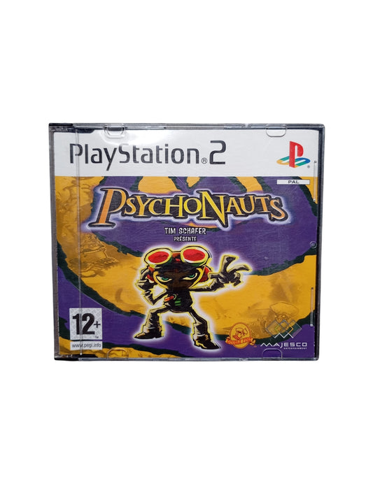 Jeu Psychonauts complet PlayStation 2 avec boîte et notice