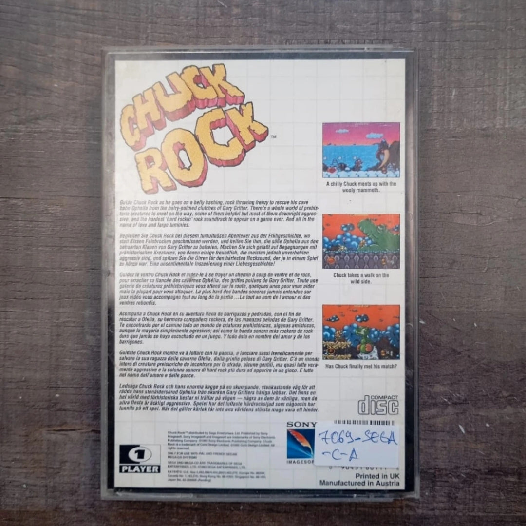 Chuck Rock Megadrive