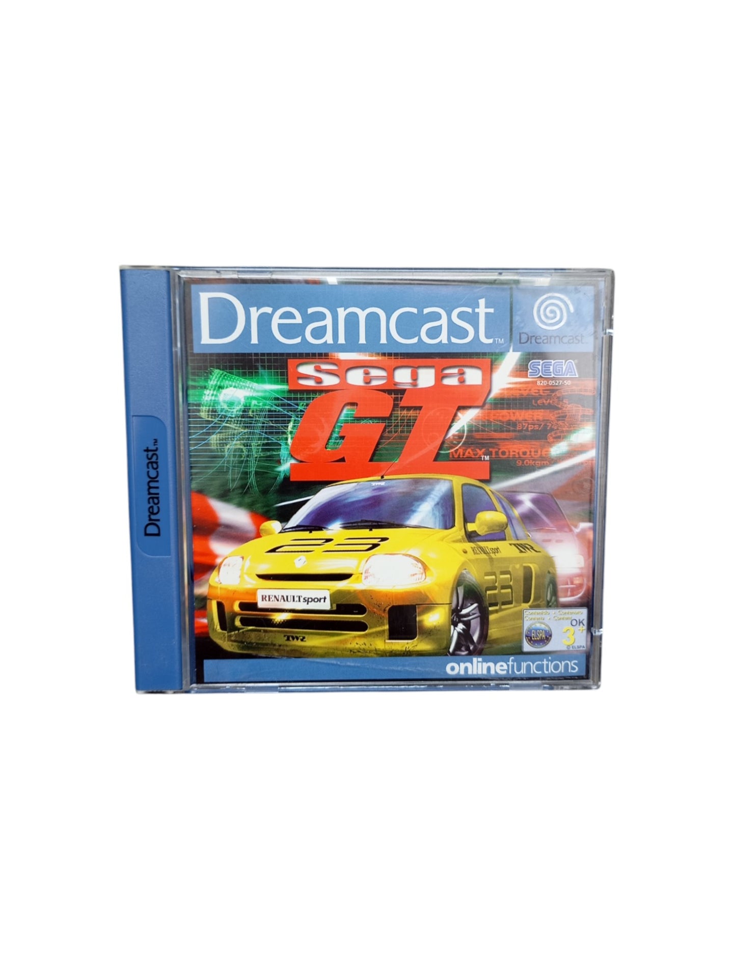Sega GT Sega Dreamcast complet en boîte avec disque et notice