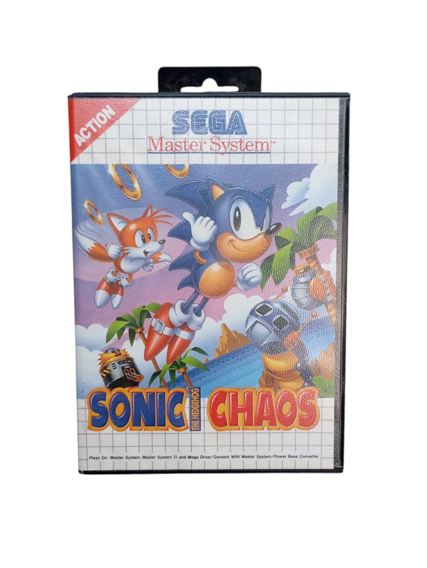 Sonic Chaos Sega Master System en boîte avec cartouche, sans notice
