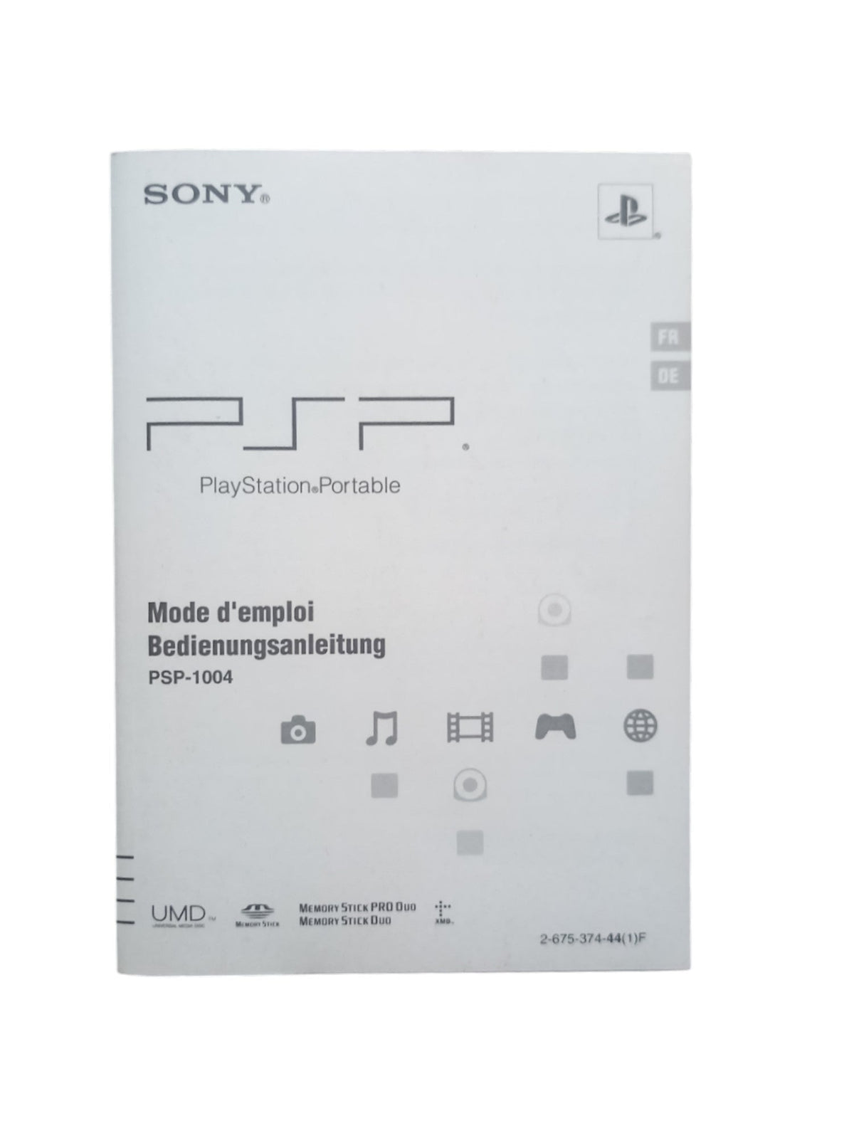 Sony PSP - 1004 Ceramic White – Console PlayStation Portable en boîte - Masaru