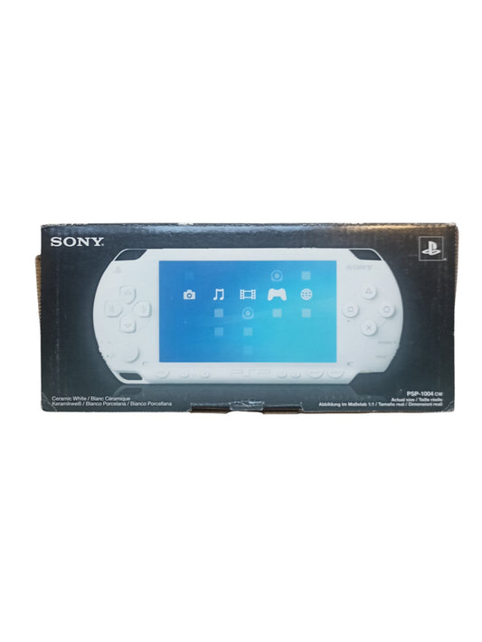 Sony PSP - 1004 Ceramic White – Console PlayStation Portable en boîte - Masaru