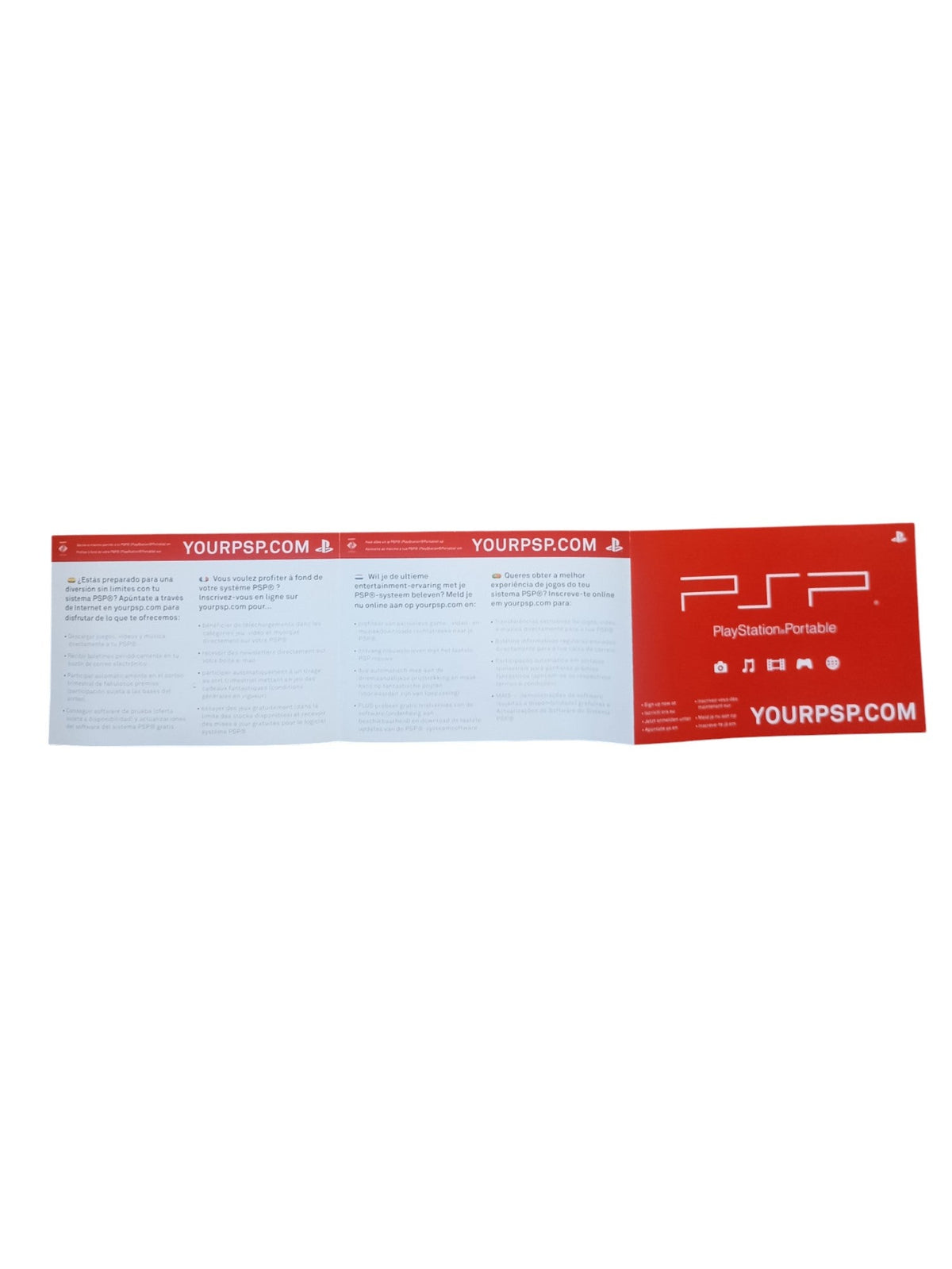 Sony PSP - 1004 Ceramic White – Console PlayStation Portable en boîte - Masaru