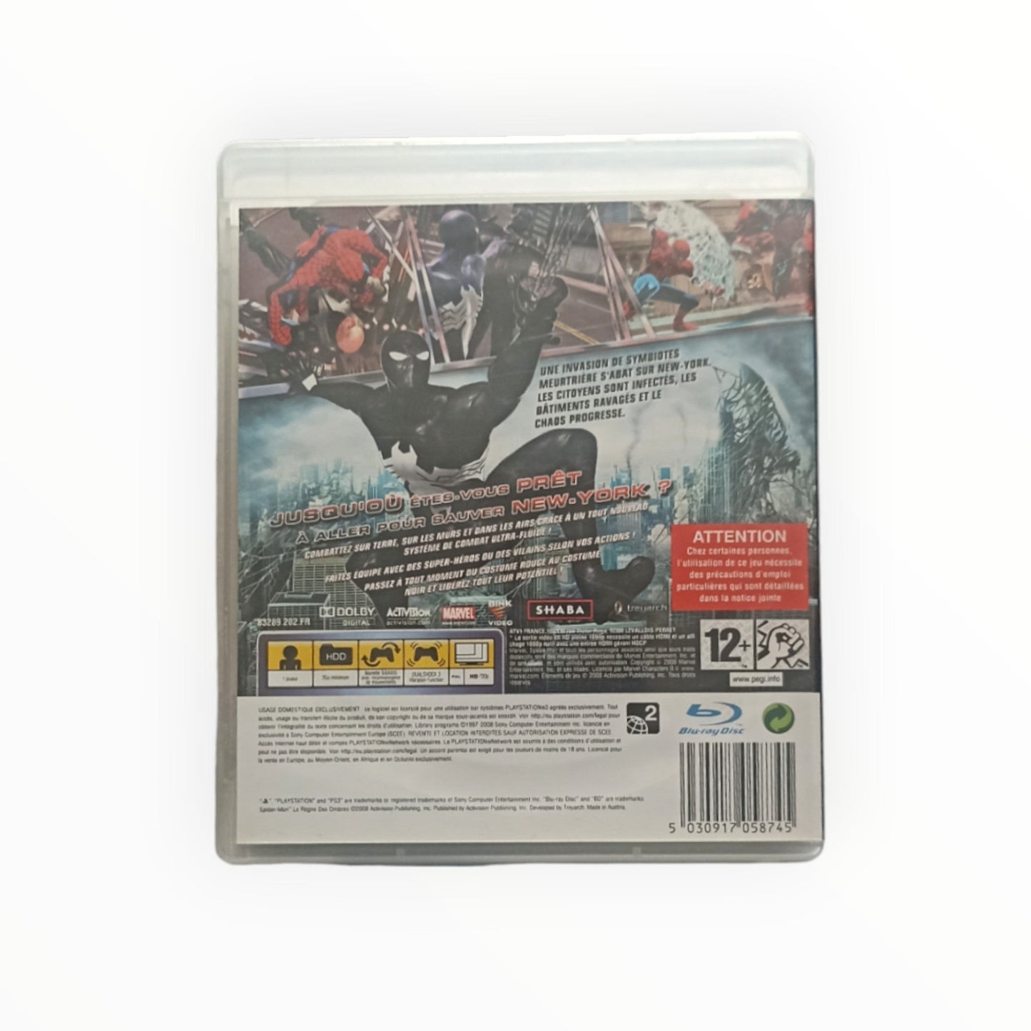 Spider - Man: Le Règne des Ombres Playstation 3 (PS3) - Masaru