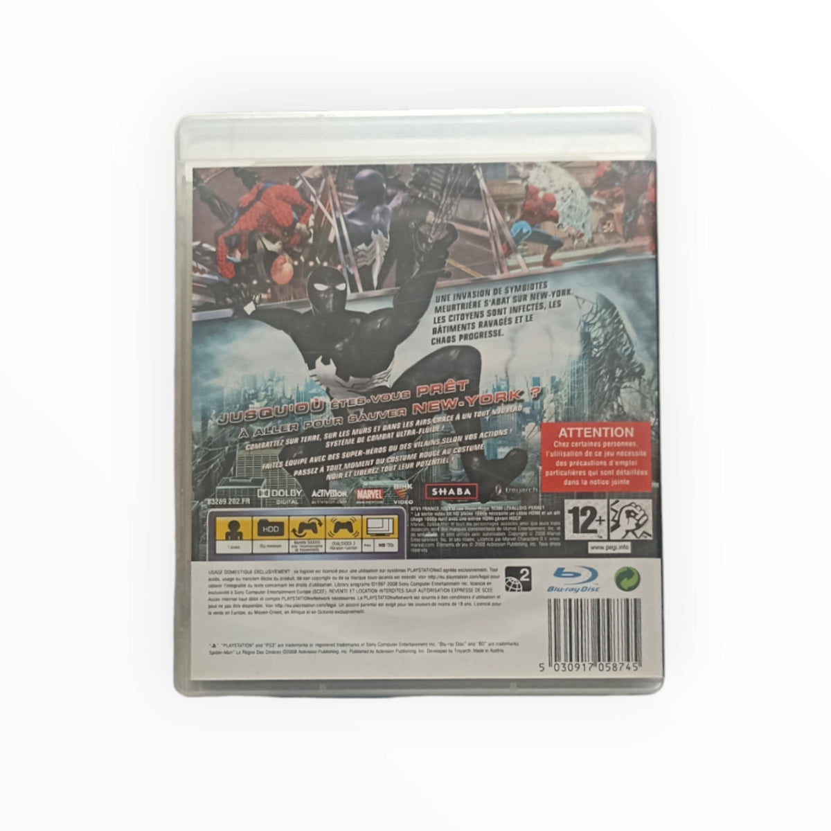Spider - Man: Le Règne des Ombres Playstation 3 (PS3) - Masaru