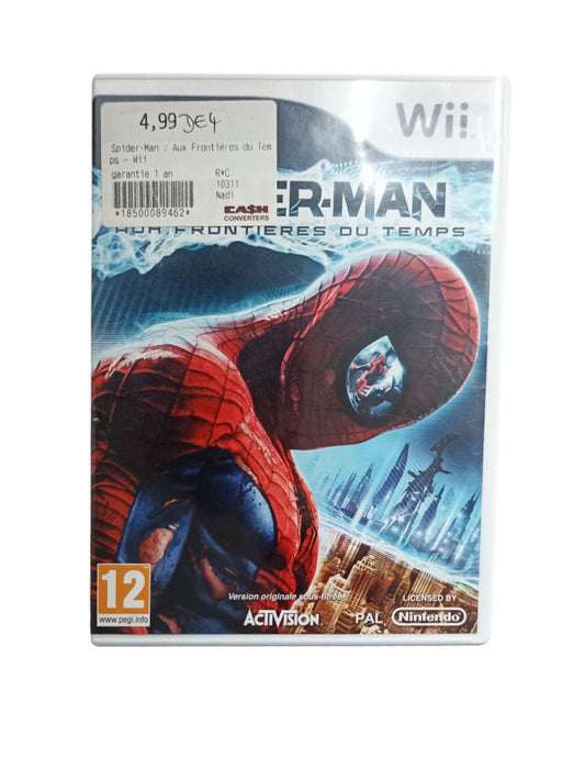 Spider-Man Nintendo Wii complet avec boîte et disque Marvel Activision