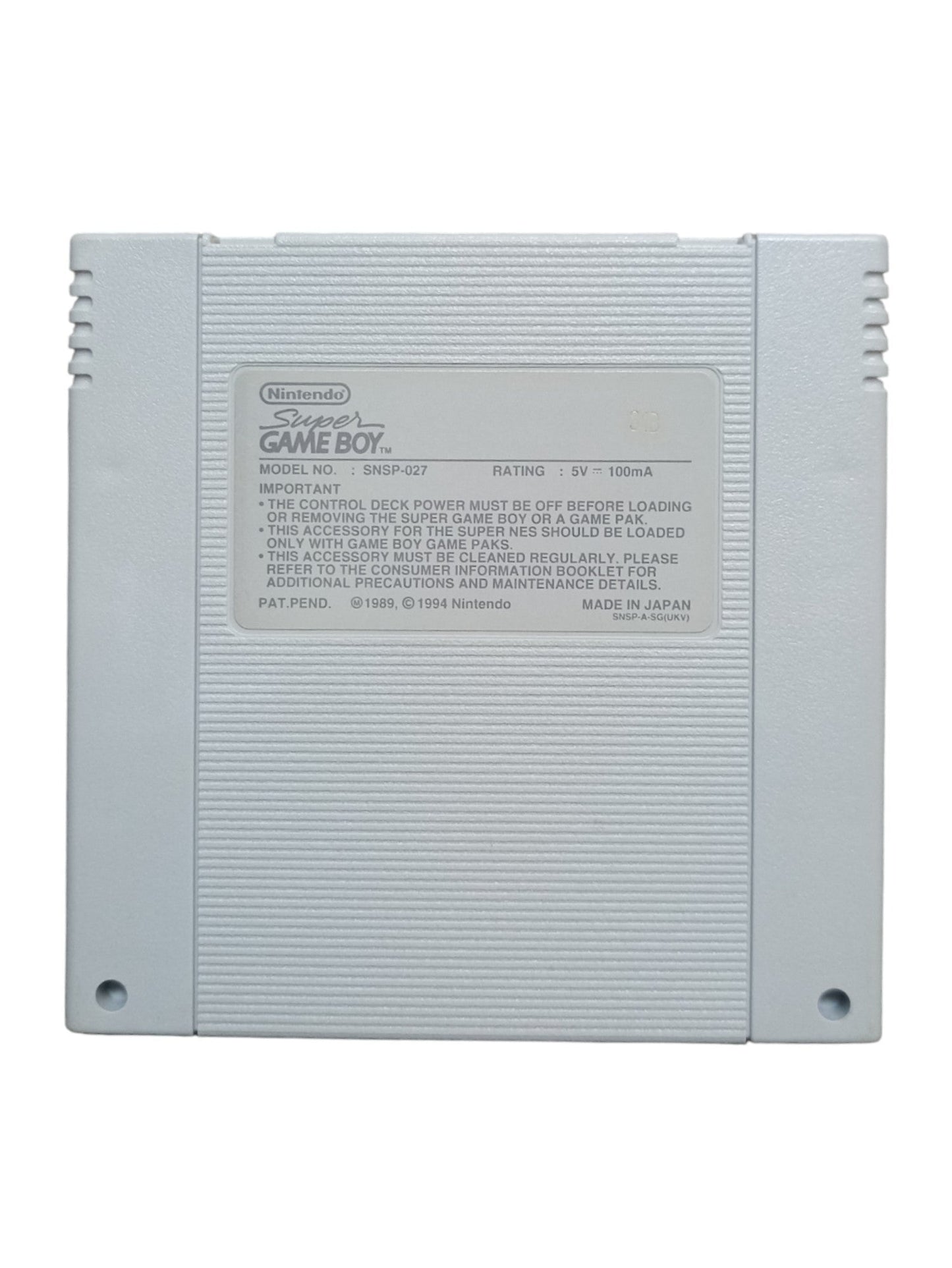 Super Game Boy – SNES – Complet en boîte avec notice (PAL - UK) - Masaru