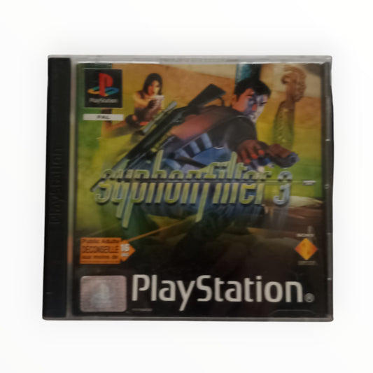 Syphon Filter 3 PS1 sans notice boîte et jeu