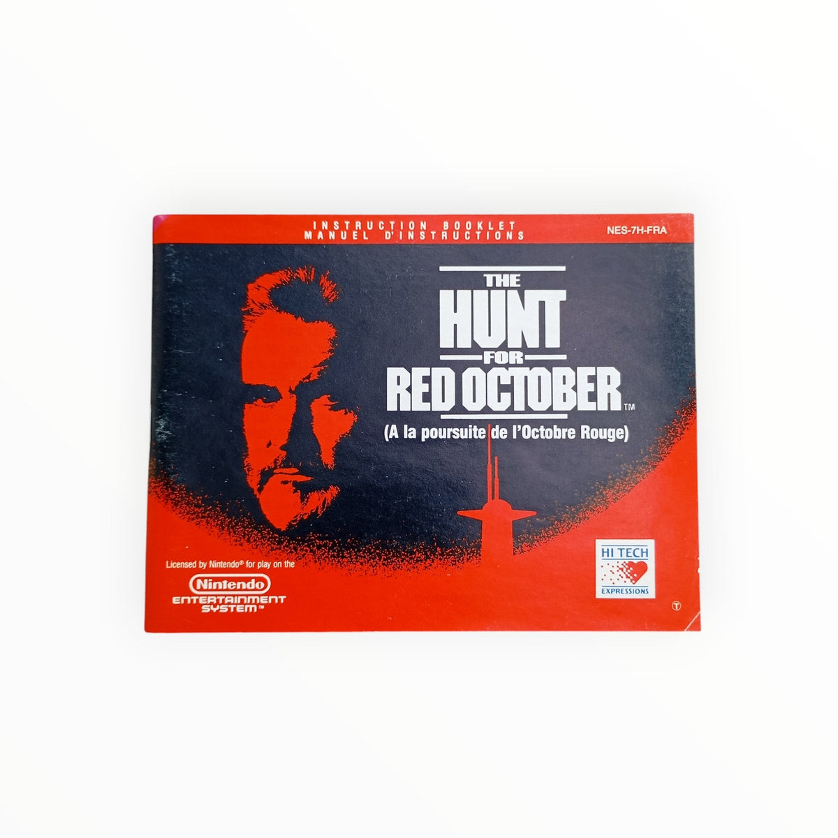 The Hunt for Red October – Nintendo NES (complet) FRA - Masaru