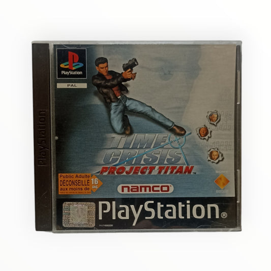 Time Crisis Project Titan PlayStation 1 PS1 complet avec notice
