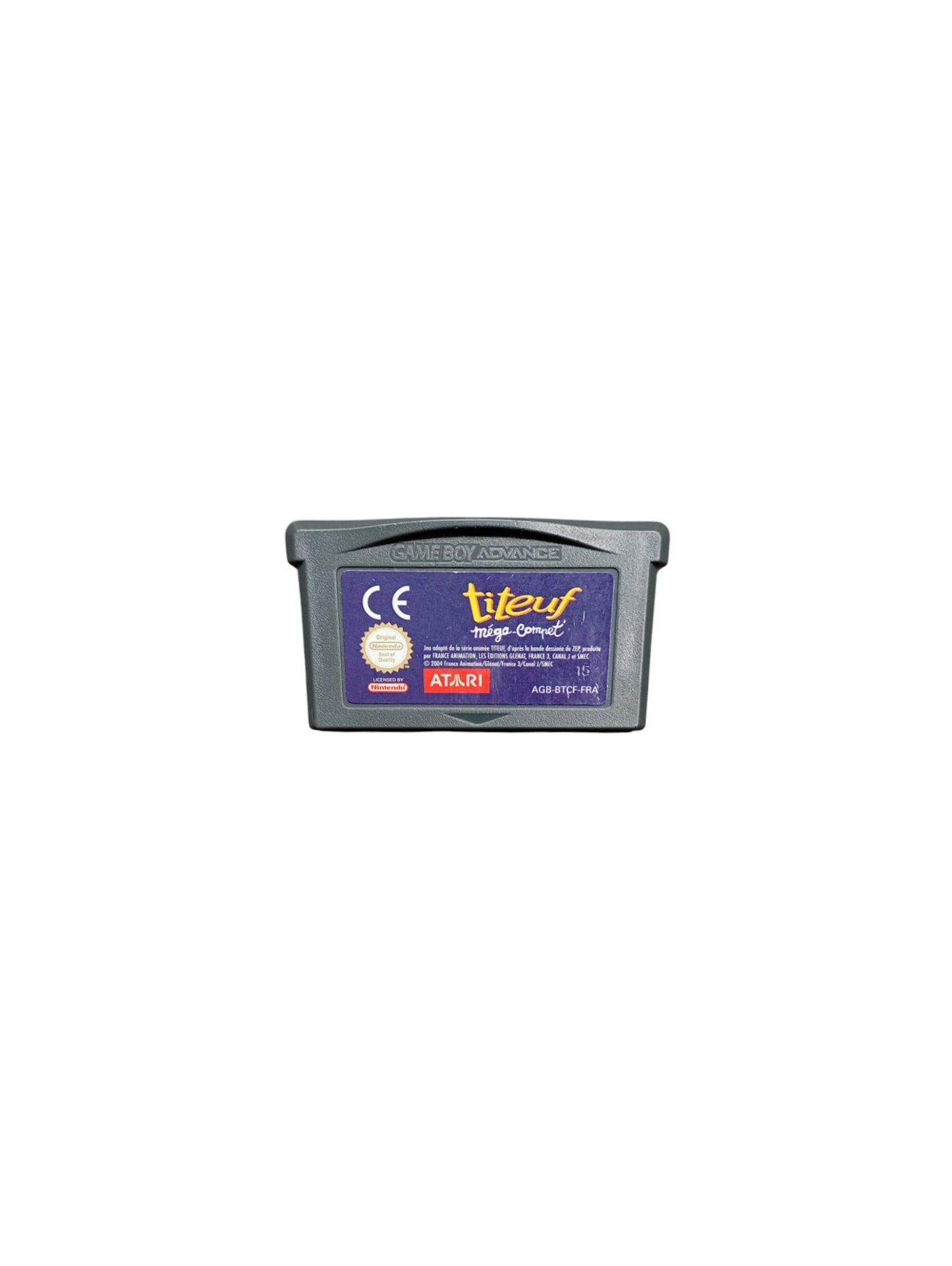 Titeuf Mega Compet Nintendo Game Boy Advance cartouche seule loose Atari
