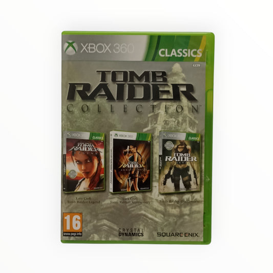 Tomb Raider Collection Xbox 360 Classics complet avec boîte disques et notice