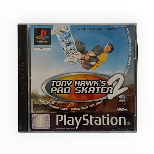 Jeu Tony Hawk’s Pro Skater 2 complet pour PlayStation 1 version PAL FR