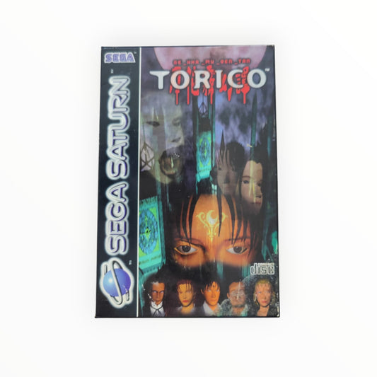 Jeu Torico complet Sega Saturn avec notice et disque original PAL