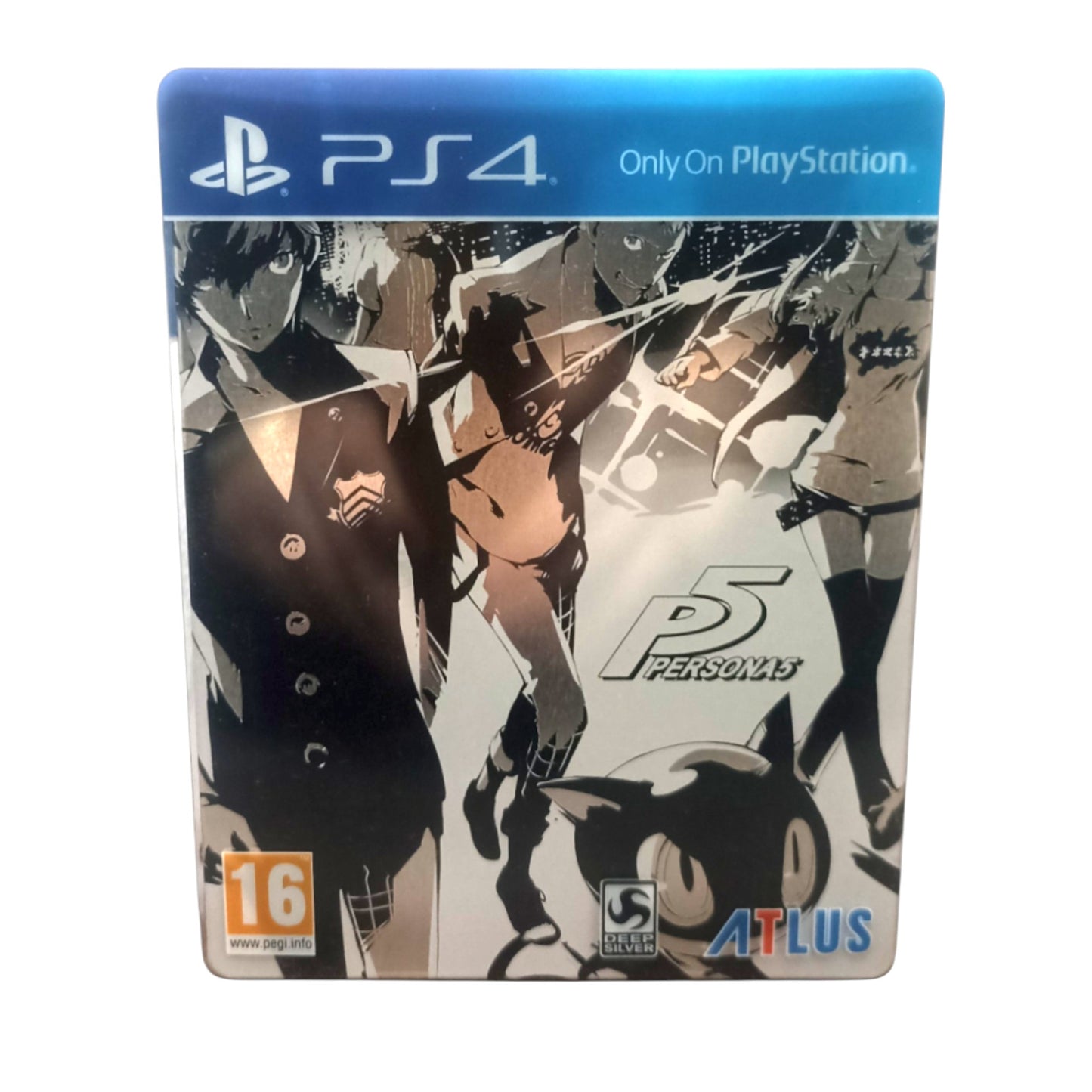 Persona 5 – Édition Steelbook – PlayStation 4 (PS4) – Complet