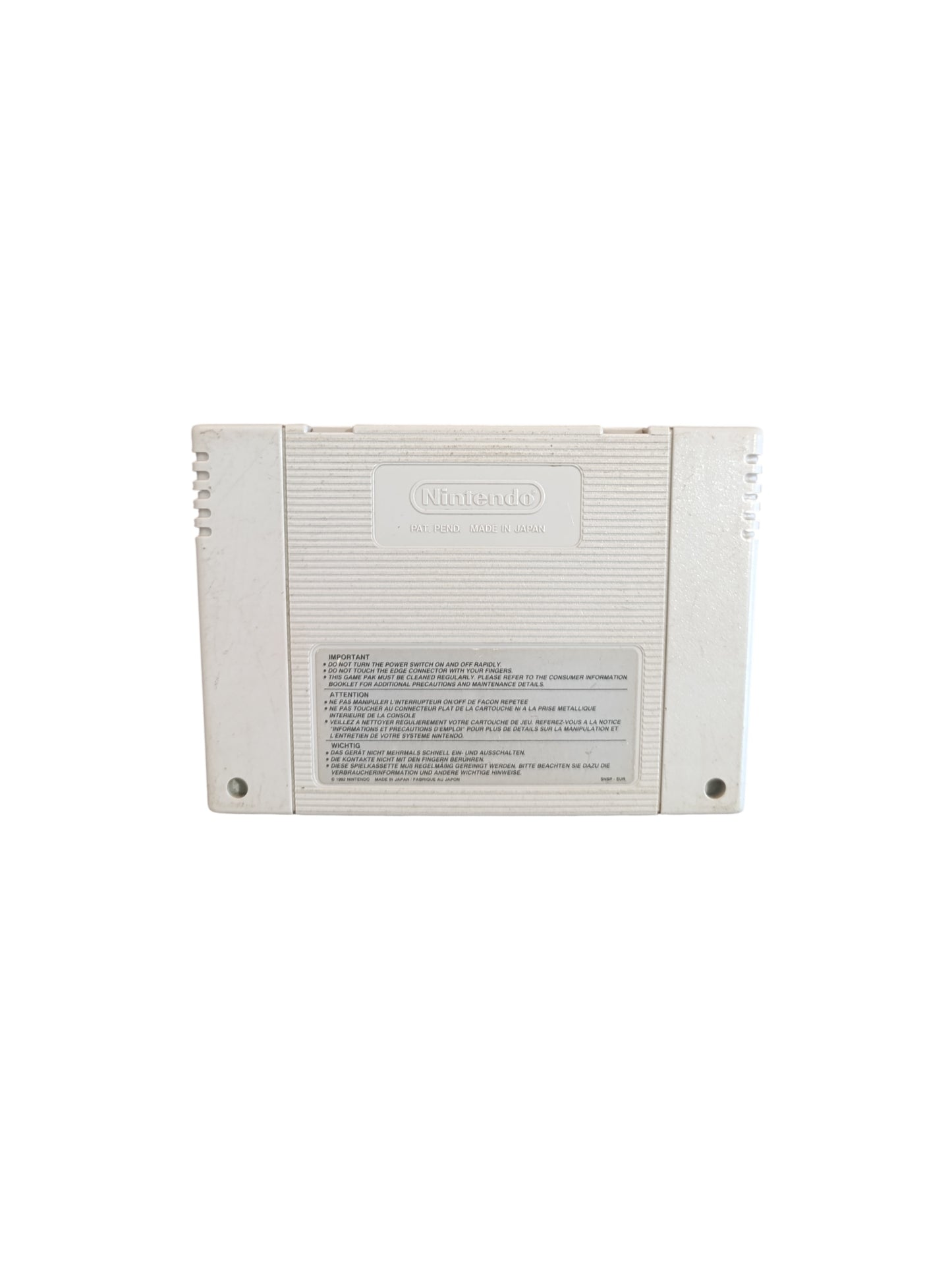 Marvel Super Heroes in War of the Gems super nintendo (SNES)