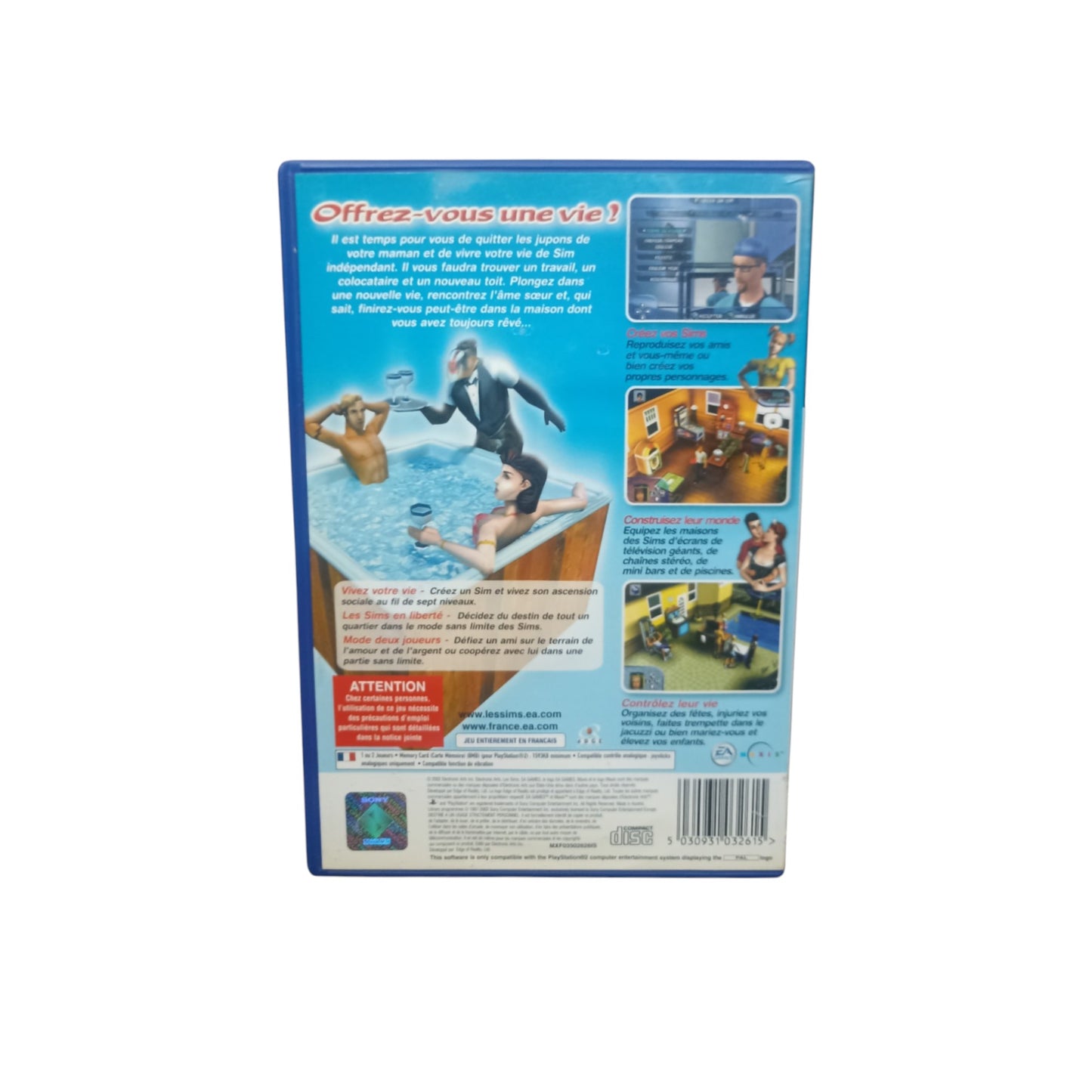 Les Sims Playstation 2 (PS2)