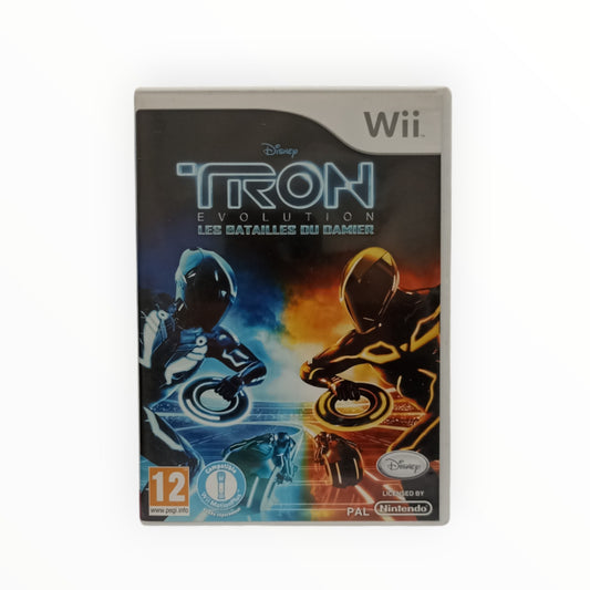Tron Evolution Les Batailles du Damier sur Nintendo Wii jeu complet avec boîte et notice