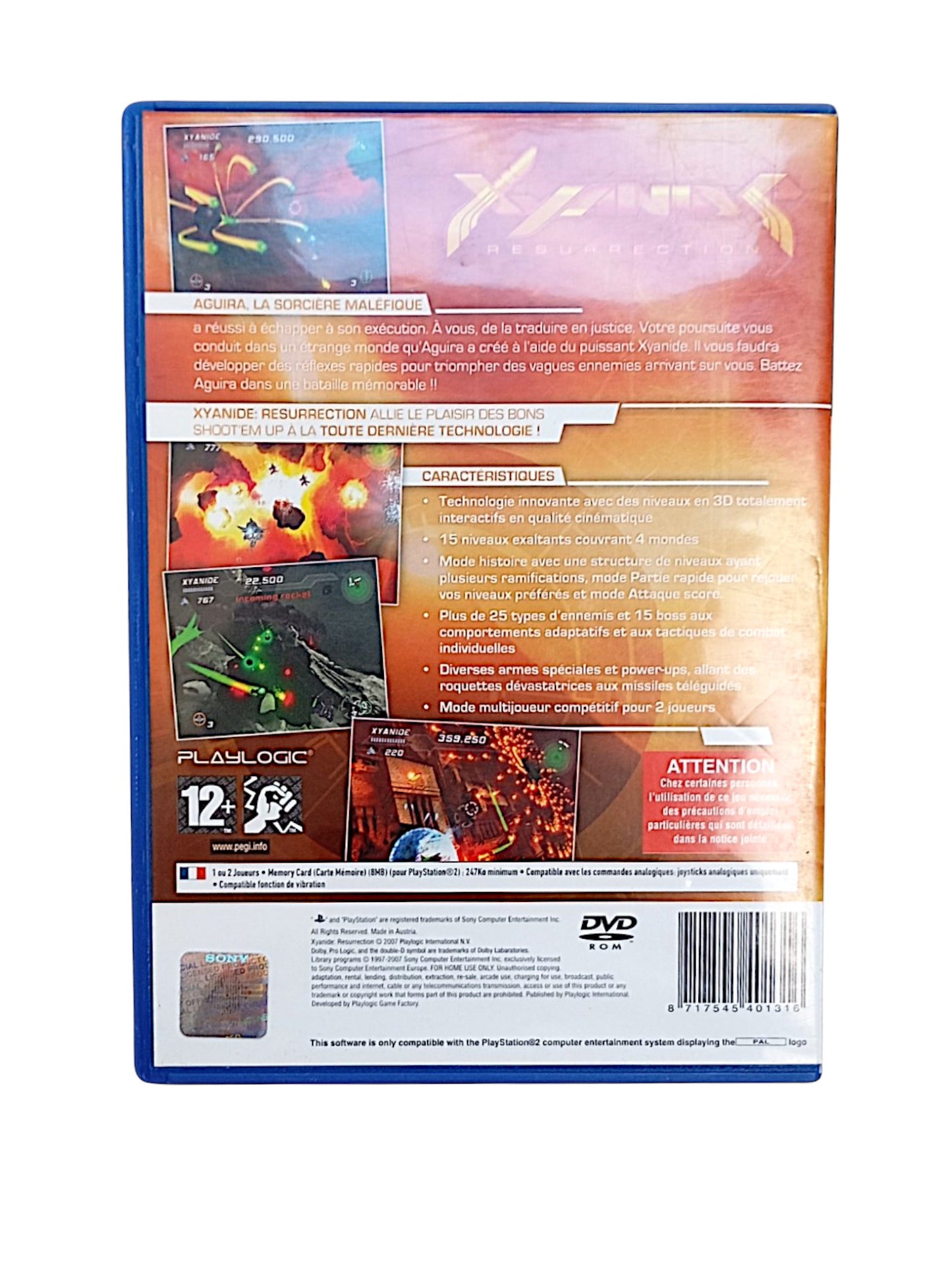 Xyanide : Resurrection Playstation 2 (PS2)