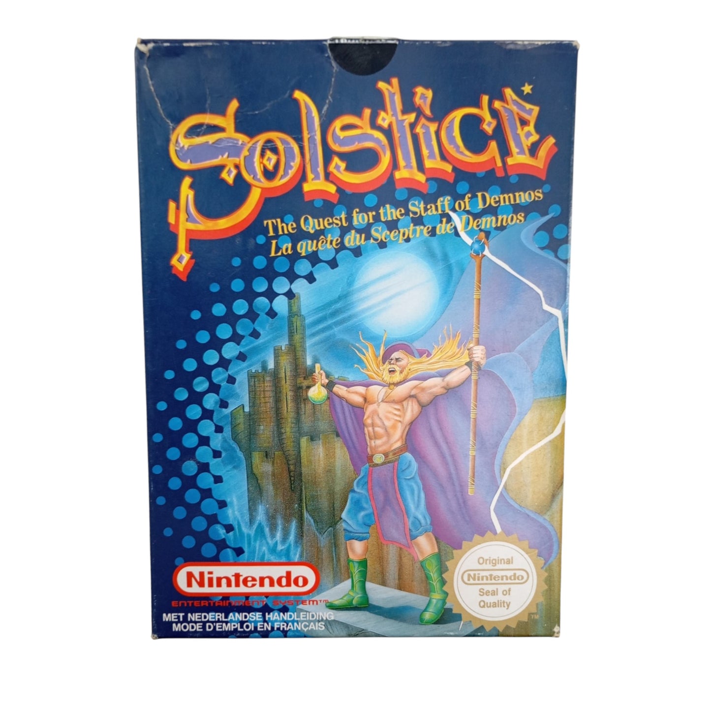 Solstice: The Quest for the Staff of Demnos – Nintendo NES (complet)