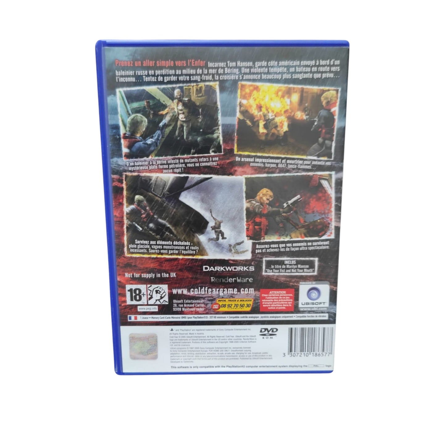 Cold Fear – PlayStation 2 (complet)