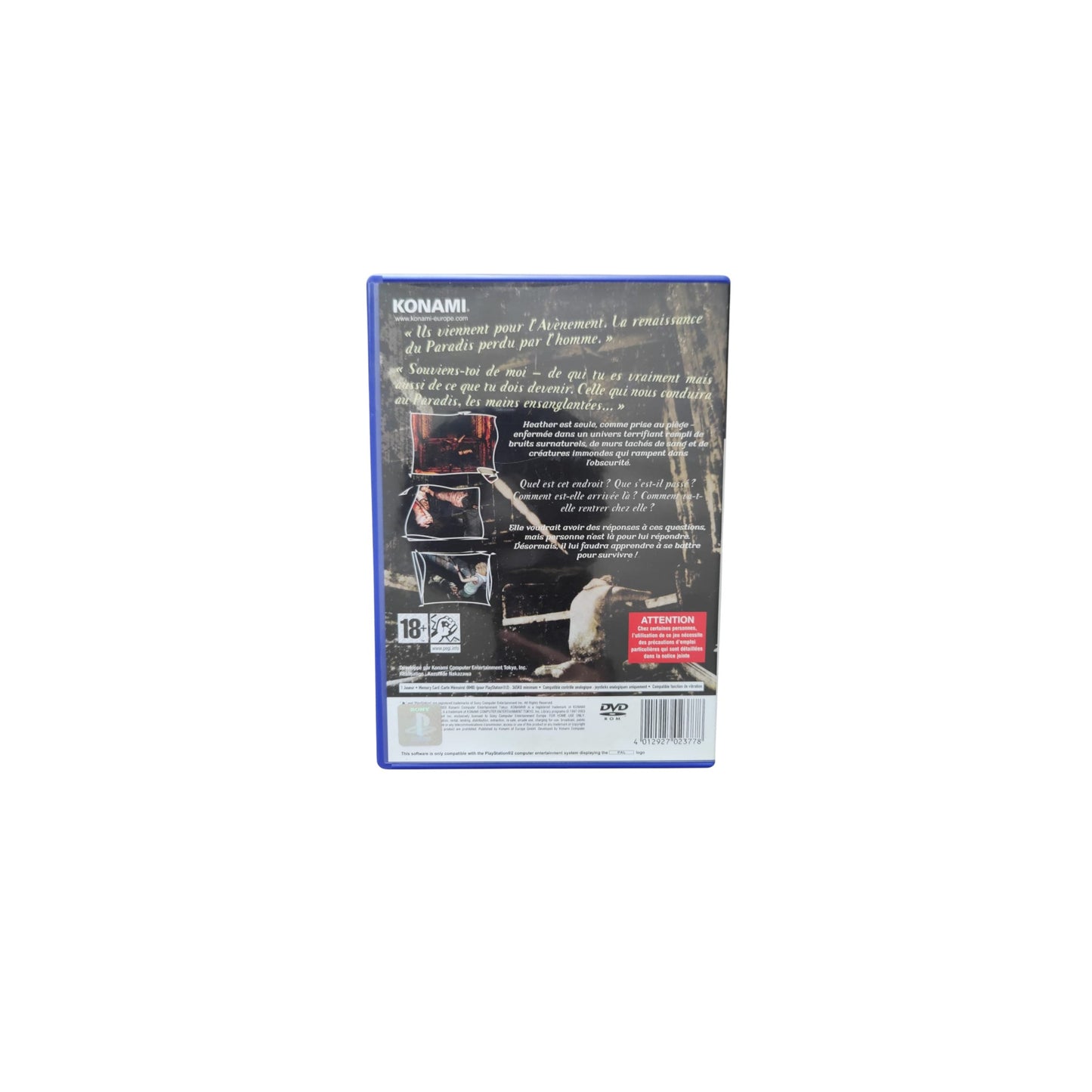 Silent Hill 3 – PlayStation 2 (sans notice)