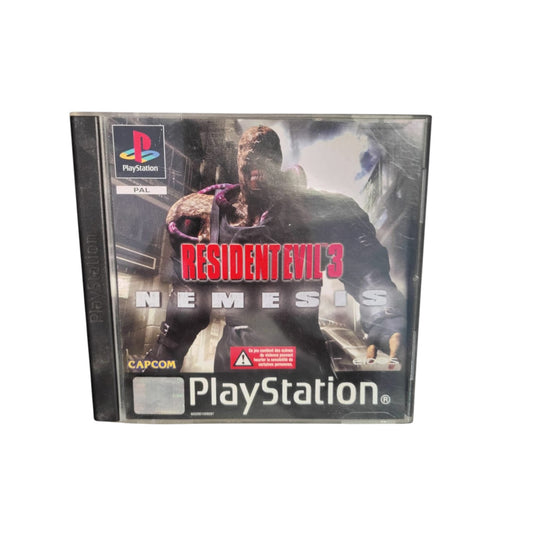 Resident Evil 3: Nemesis – PlayStation 1 (PAL – Complet)