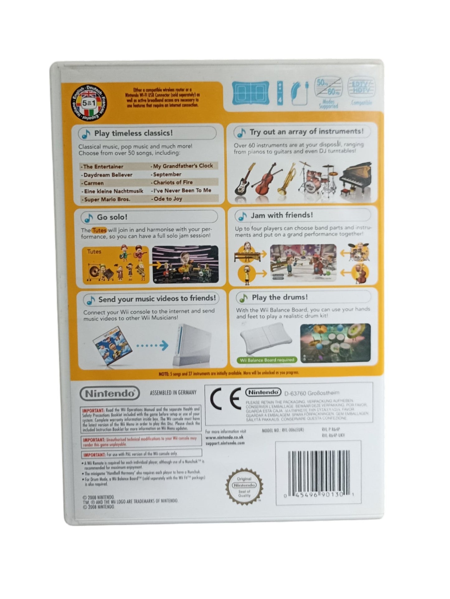 Wii Music – Nintendo Wii (Complet) - Masaru