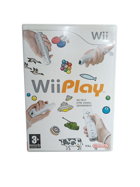Wii Play Nintendo Wii complet avec boîte et disque Nintendo