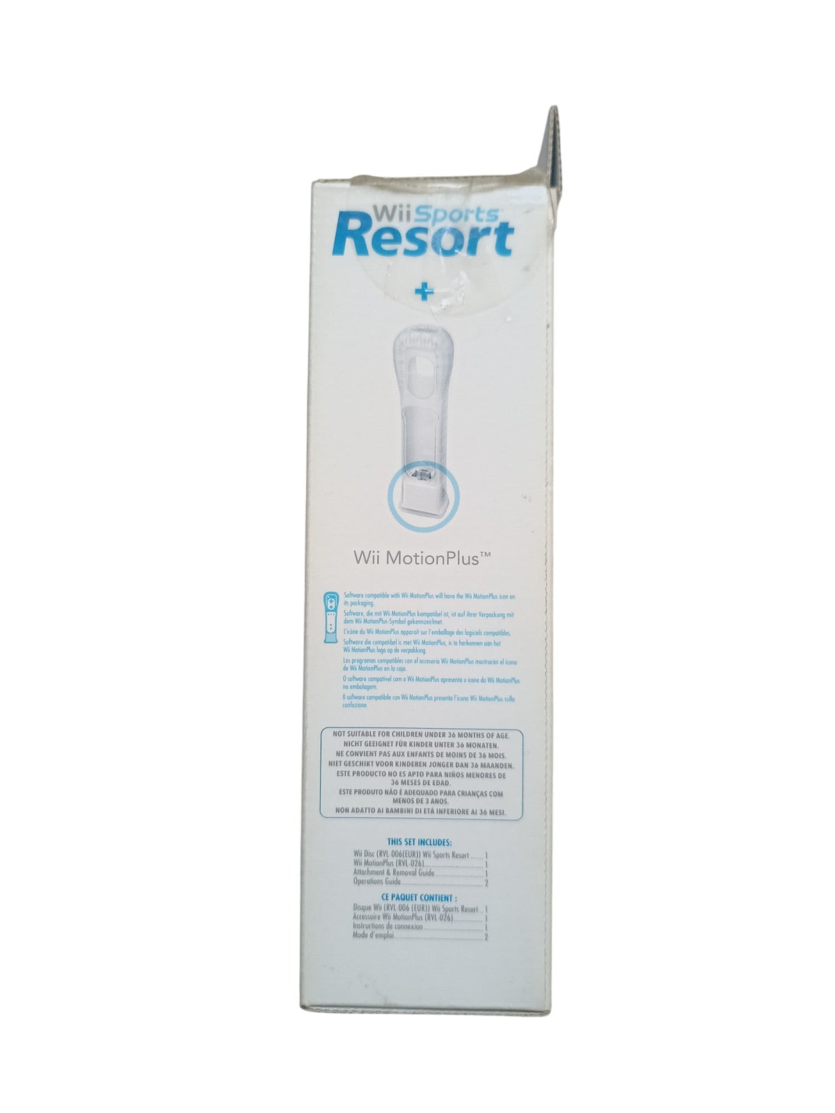 Wii Sports Resort (Wii) – Complet en boîte avec notice (sans manette) - Masaru