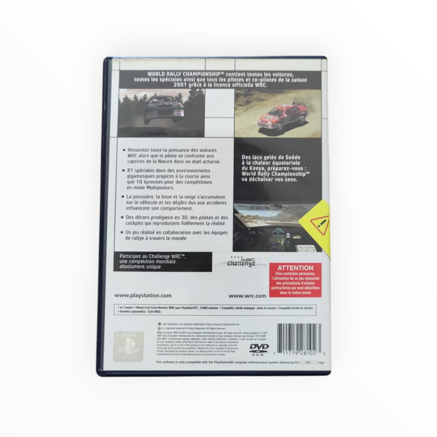 WRC: World Rally Championship – PlayStation 2 (complet) - Masaru