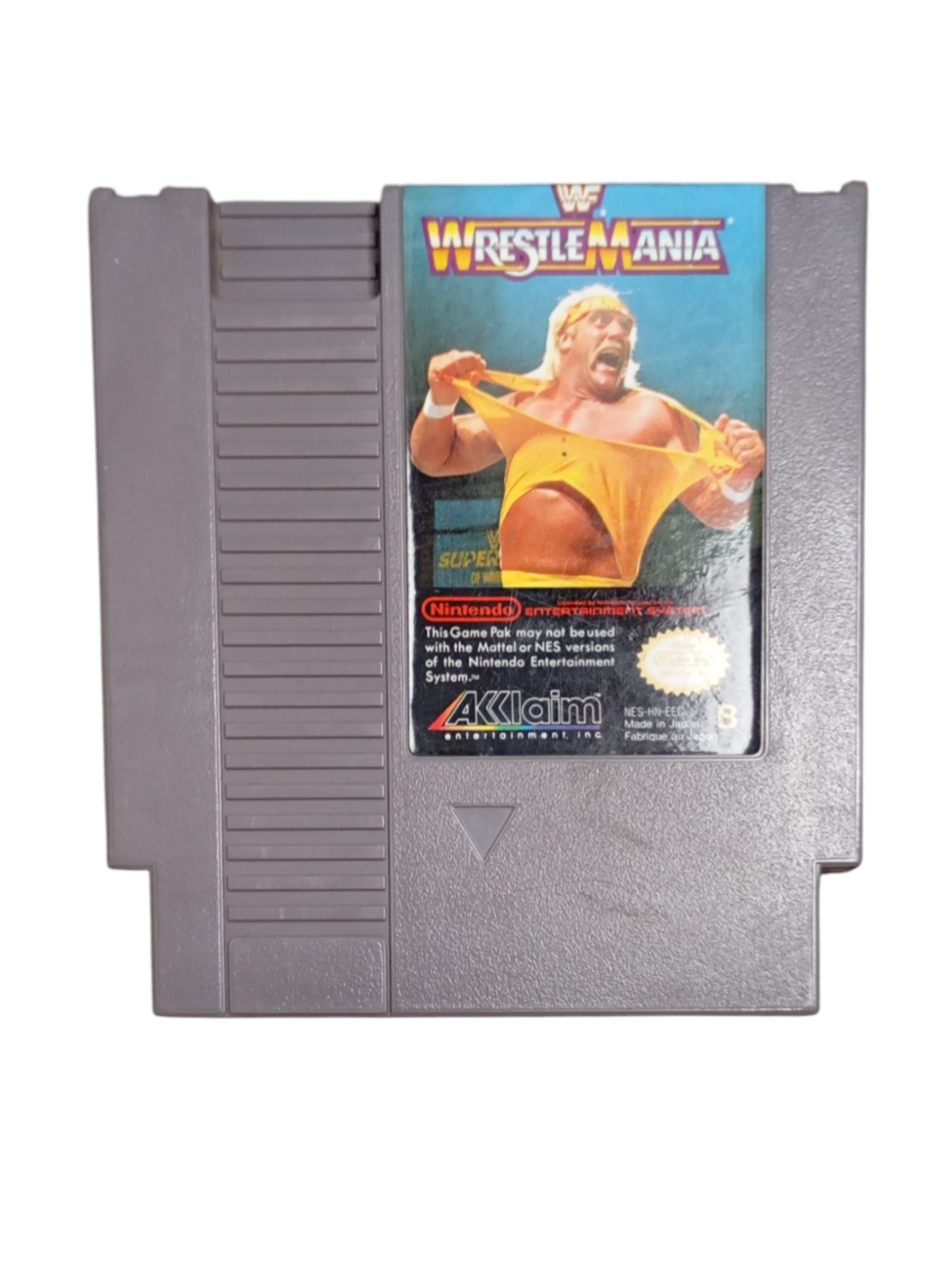 WWF WrestleMania Nintendo NES loose cartouche seule fonctionnelle