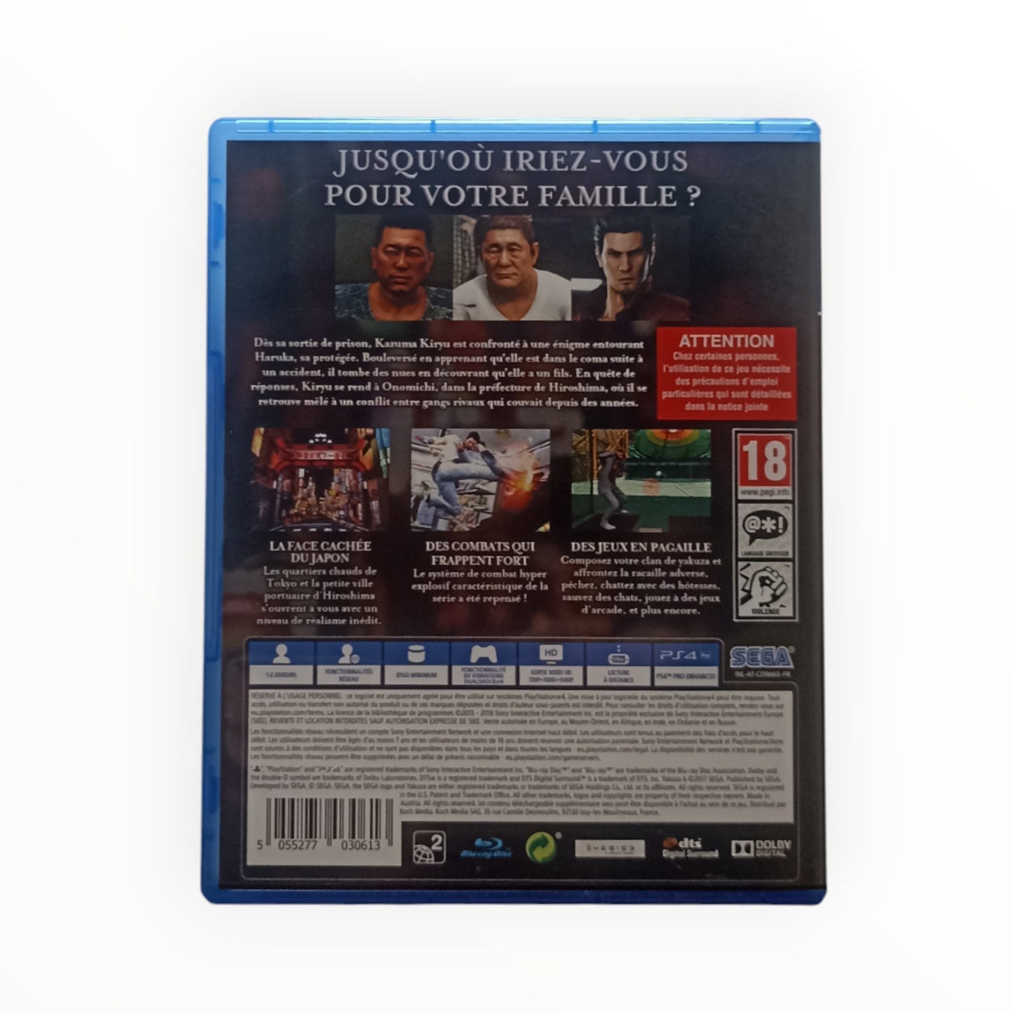 Yakuza 6: The Song of Life – PlayStation 4 (PS4) - Masaru