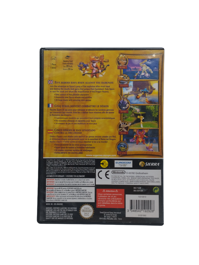 Spyro: A Hero's Tail GameCube