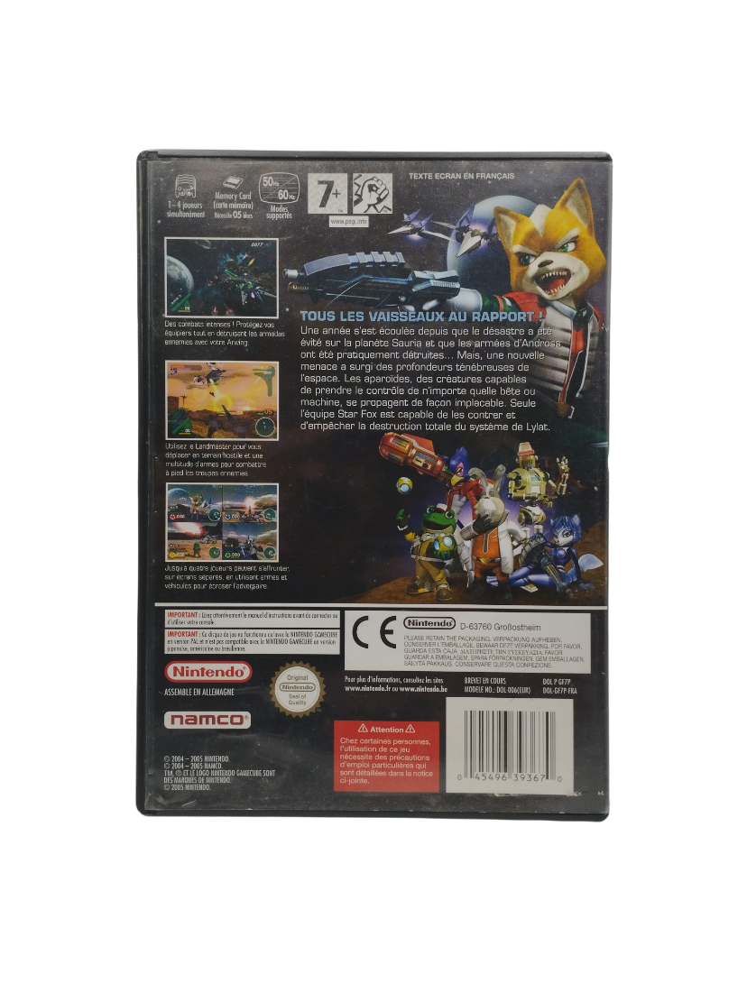 StarFox Assault Nintendo GameCube