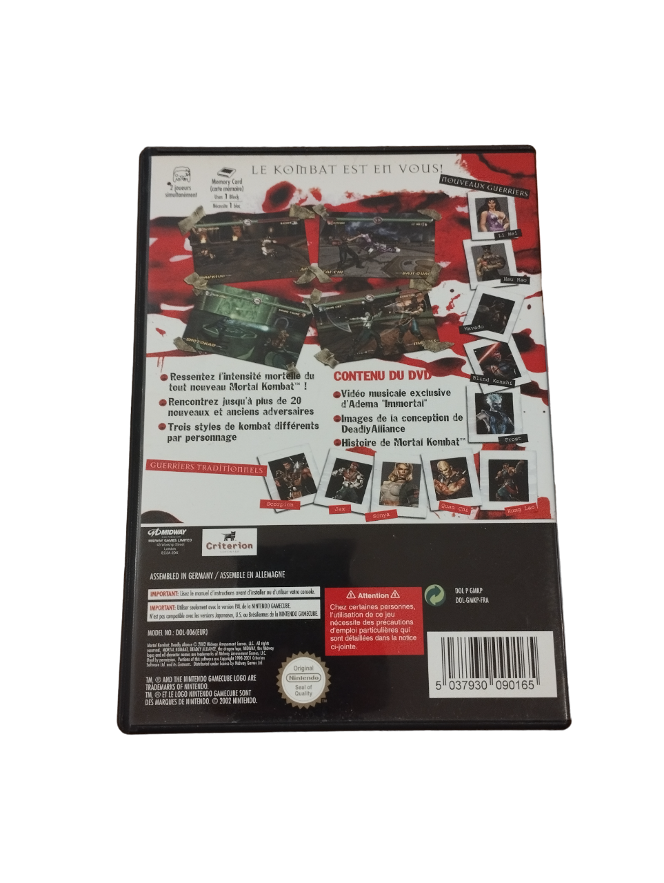 Mortal Kombat : Deadly Alliance