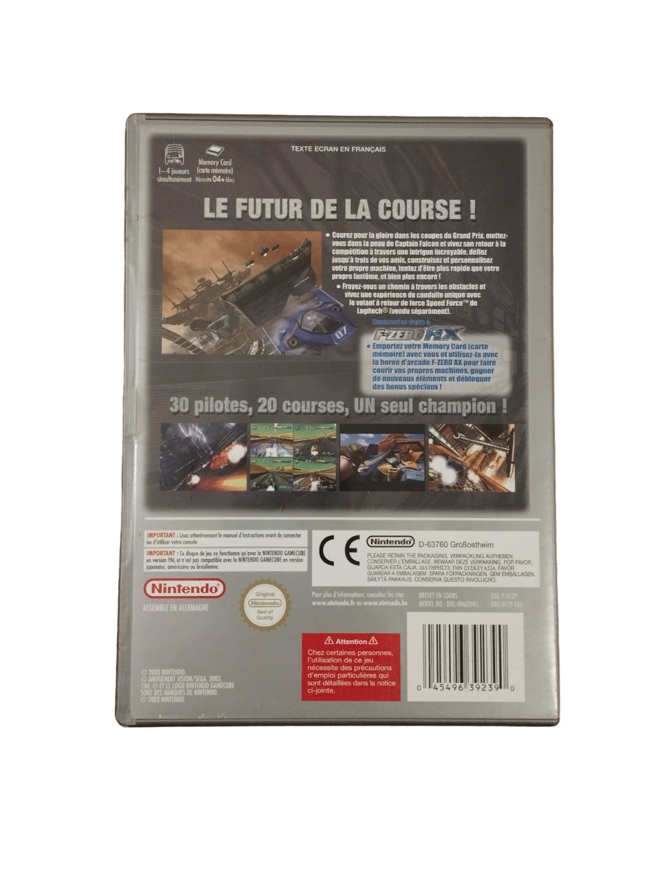 F-Zero GX, Version "Le Choix Des Joueurs"