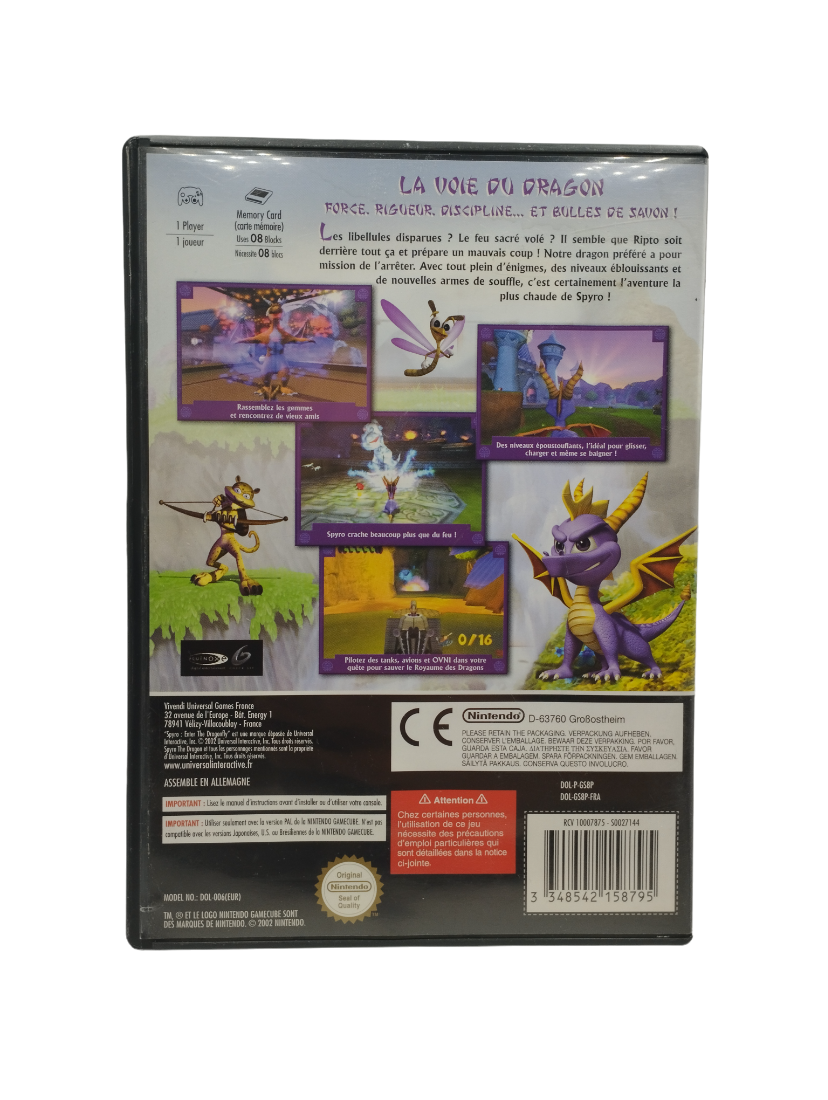 Spyro Enter The DragonFly GameCube