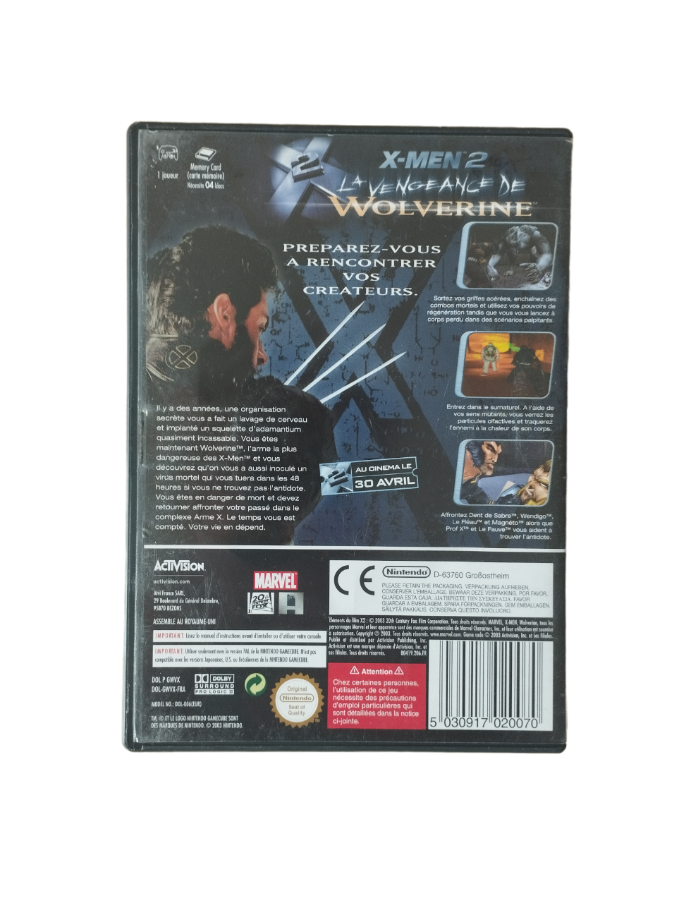 X-Men 2 : La Vengeance de Wolverine