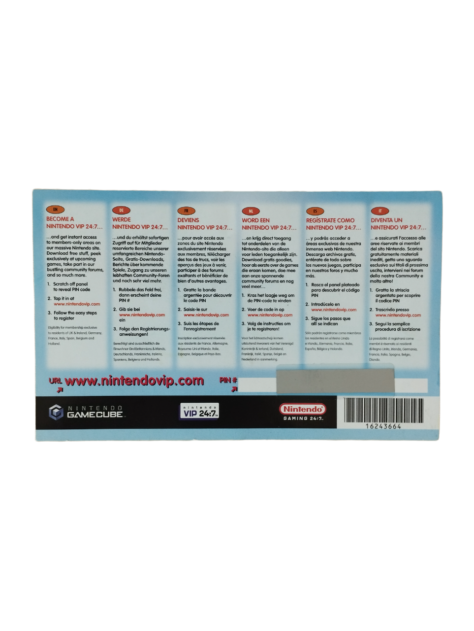 Carte VIP Animal Crossing