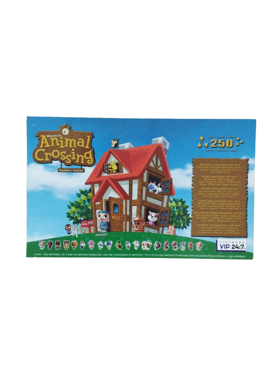 Carte VIP Animal Crossing