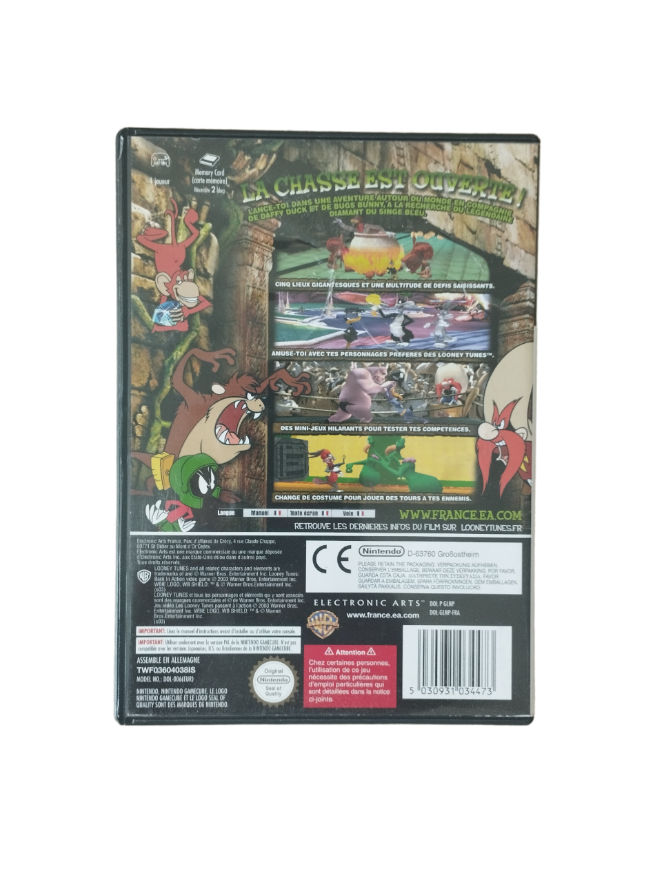 Les Looney Tunes Passent à l'Action GameCube