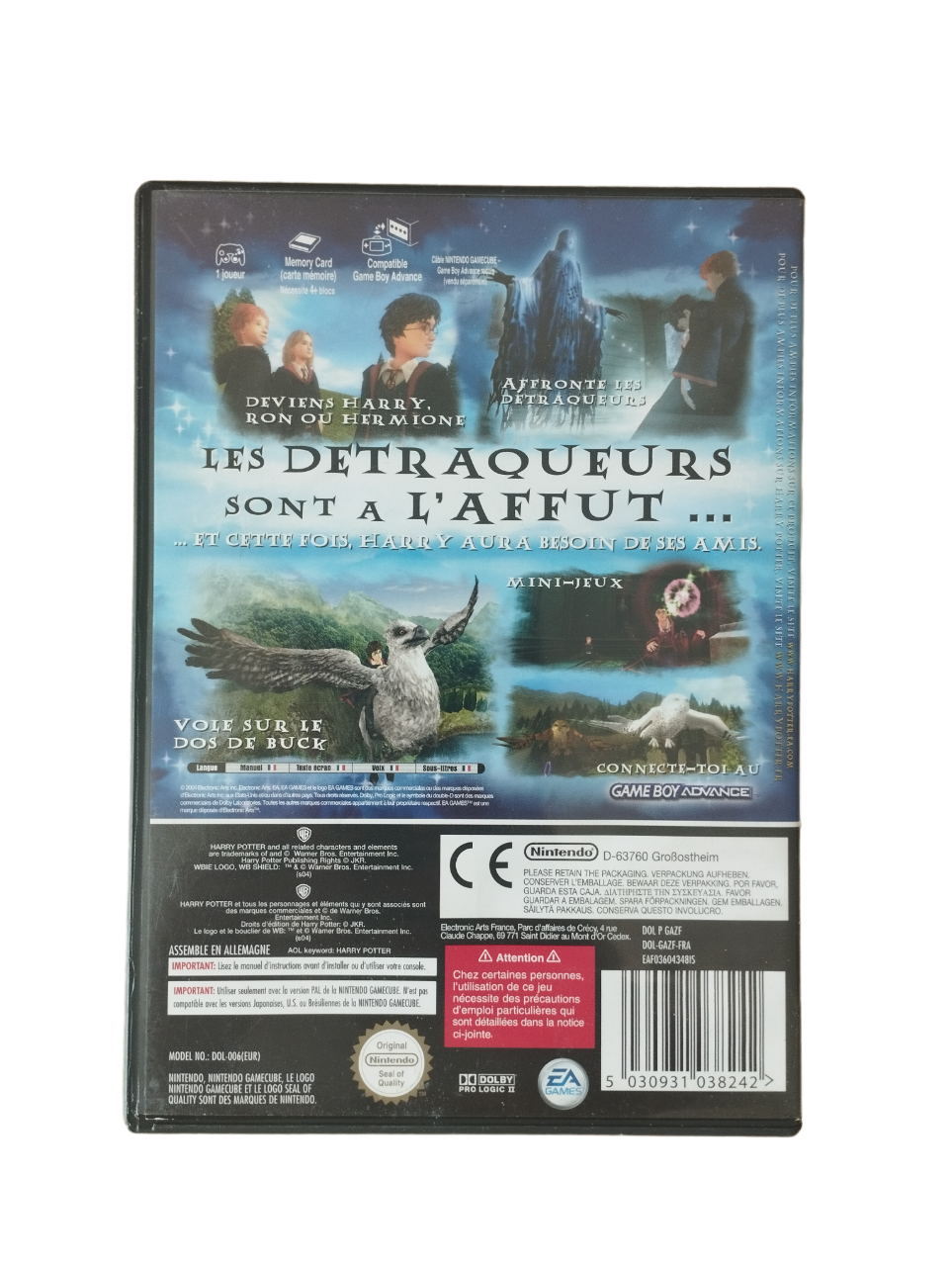 Harry Potter et le Prisonnier d'Azkaban GameCube
