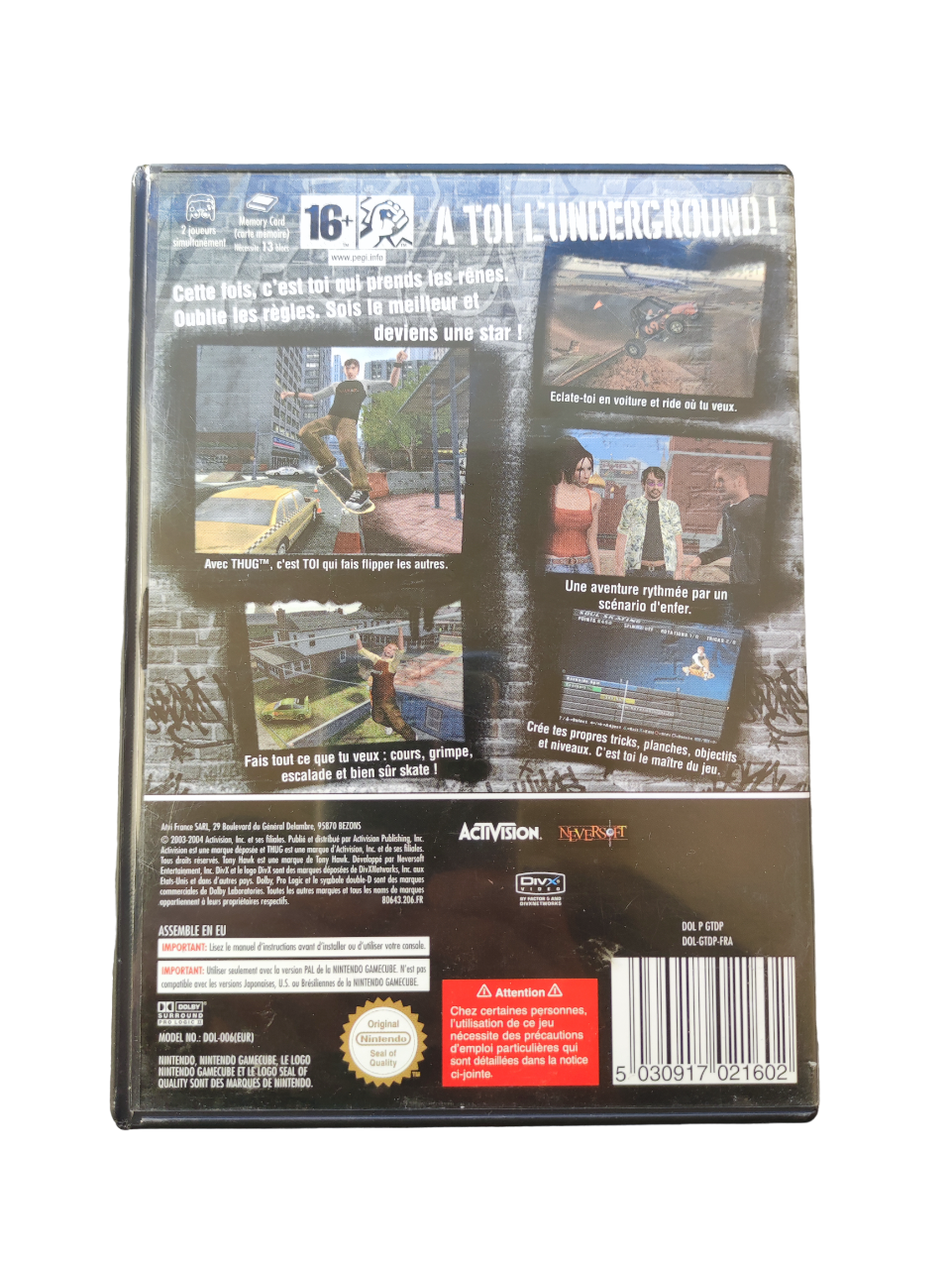 Tony Hawk's Underground