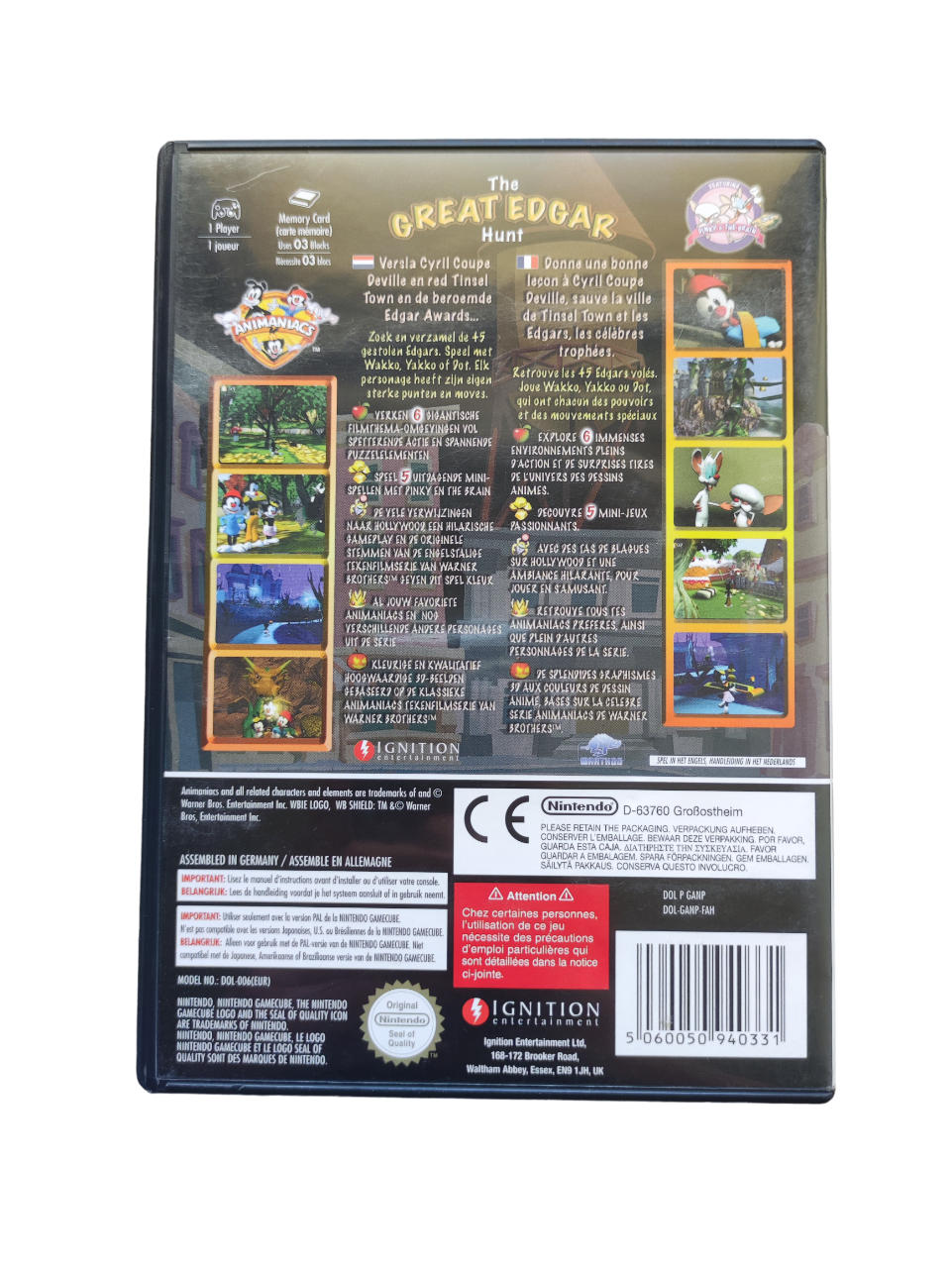 Animaniacs : The Great Edgar Hunt