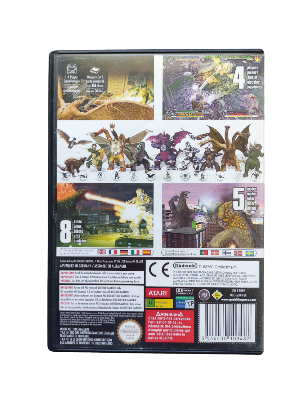 Godzilla : Destroy All Monsters Melee