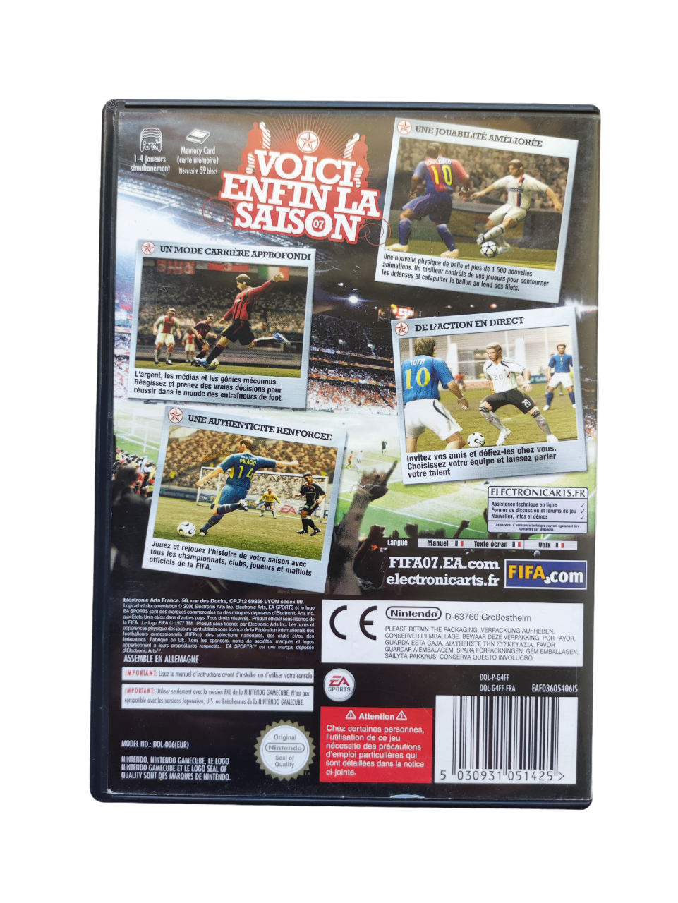 FIFA 07 GameCube