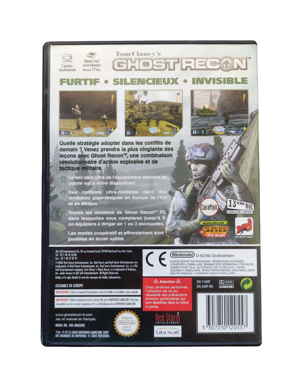 Tom Clancy's Ghost Recon Nintendo GameCube