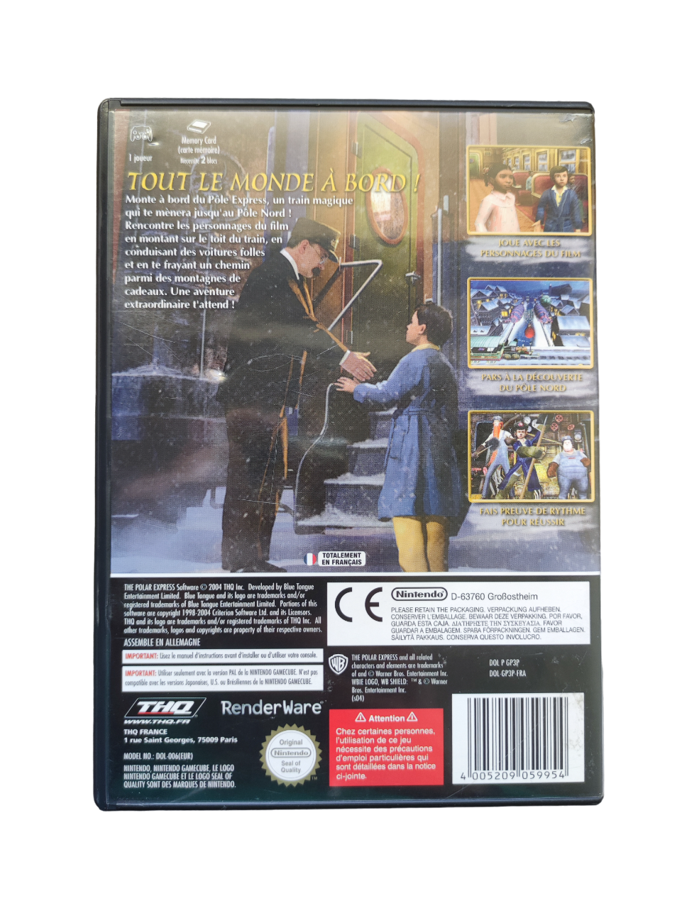 Le Pôle Express GameCube