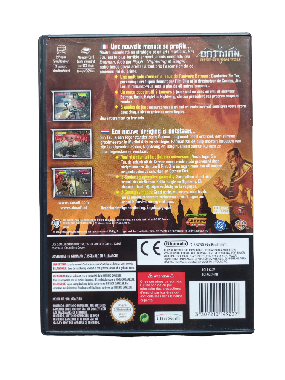 Batman : Rise of Sin Tzu